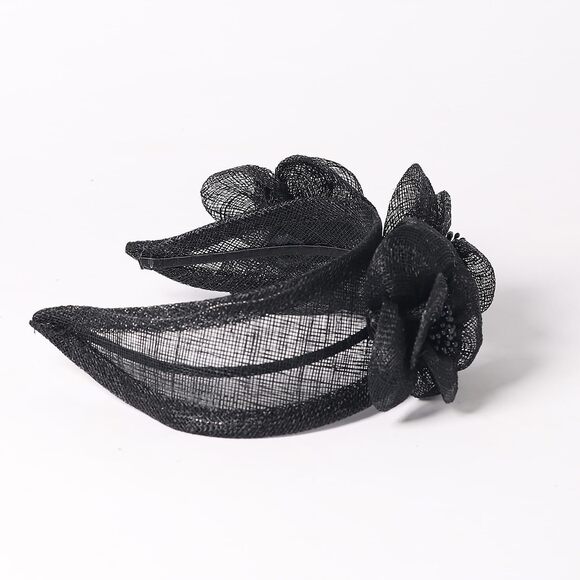 2337 Elegant Women\'s Church Derby Tea Party Hats- Floral Sinamay main image 6